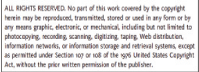   If you saw a copyright mark as shown in the accompanying figure and wanted to use those materials, you would first obtain permission from ____ and pay any required fee. A) your company B) the copyright holder's lawyer C) the copyright holder D) the publisher of the material