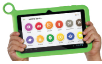      The goal of the W3C is to ensure that every child in the world has  access to a rugged, low-power connected computer, similar to the XO Tablet shown in the accompanying figure. _________________________