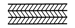   The accompanying figure shows the symbol for ____. A)  plywood B)  cut stone C)  aluminum D)  earth