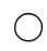   What is the electrical symbol shown in the accompanying figure? A)  Range outlet B)  Convenience outlet C)  Wall switch D)  Ceiling light fixture