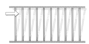   The accompanying figure is an illustration of ____. A)  sheathing B)  foundations C)  energy-saving construction D)  wracking