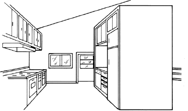   The accompanying figure depicts the Lake House ____. A)  kitchen B)  living room C)  loft D)  playroom