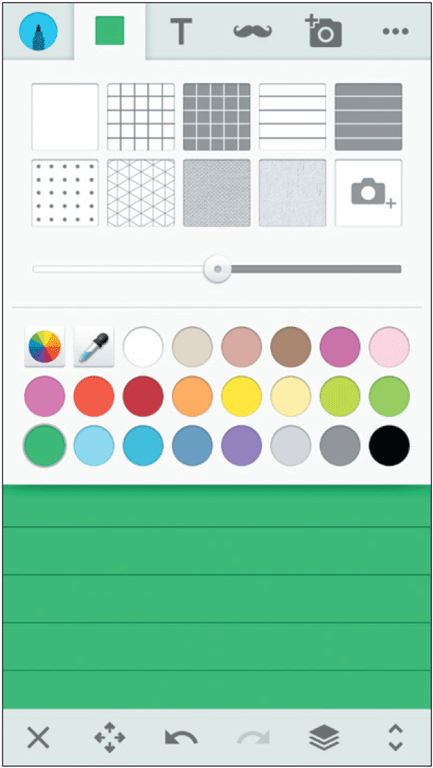   What type of software is shown in the figure above? A) photo sharing B) image-editing C) illustration D) digital photography
