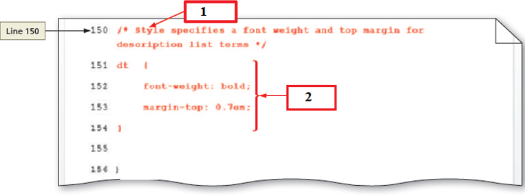   Floating the list items to the _____ within the specified width has the effect of centering the group of navigation buttons on the page. A) top B) left C) bottom D) right