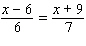 Solve the equation.