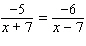 Solve the equation.