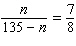 Solve the equation.
