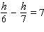 Solve the equation.
