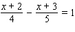 Solve the equation.
