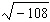Write in terms of i and simplify.