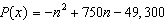 Suppose that the profit function for selling n items is given by where n represents the number of items produced. Find .