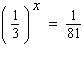 Solve the equation.