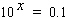 Solve the equation.